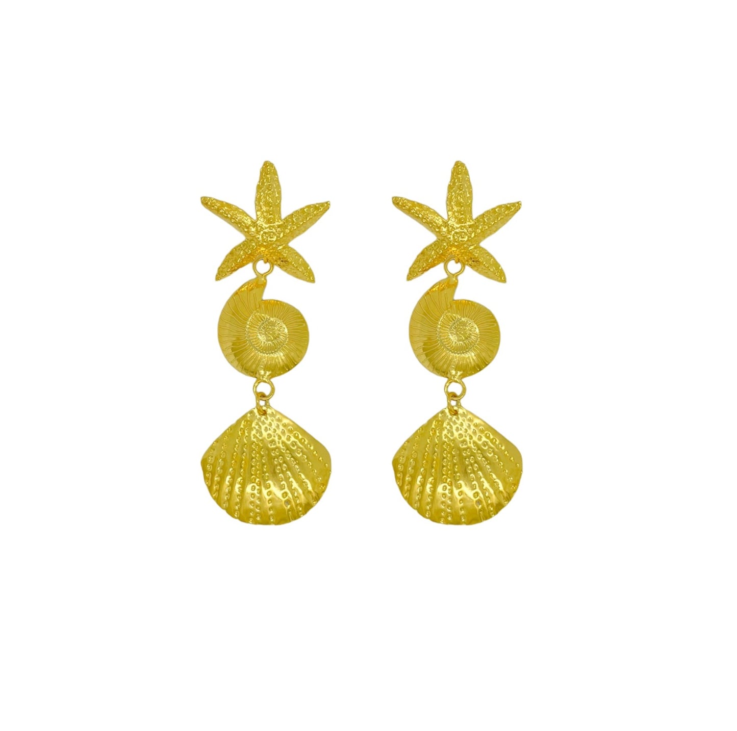 Coral Earrings