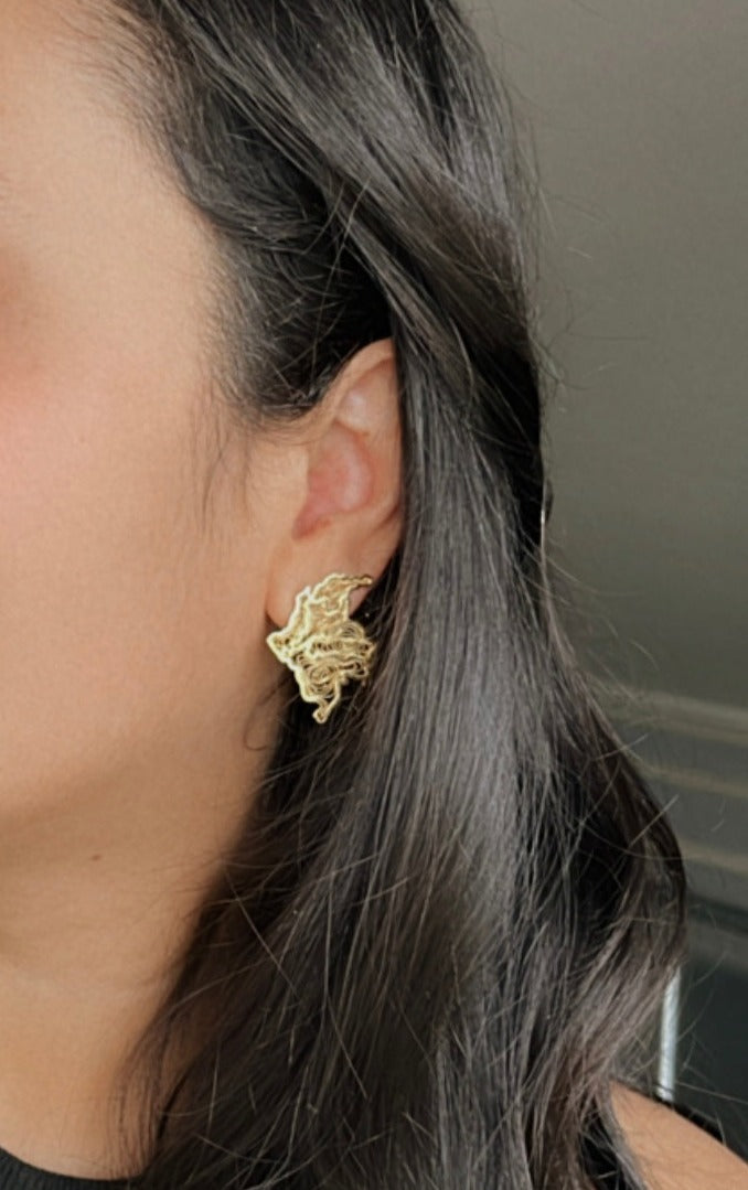 Mi Tierra Filigree Stud Earrings