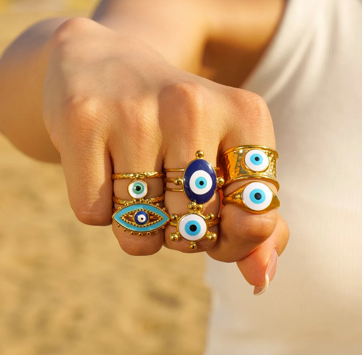 Nazar Eye Ring