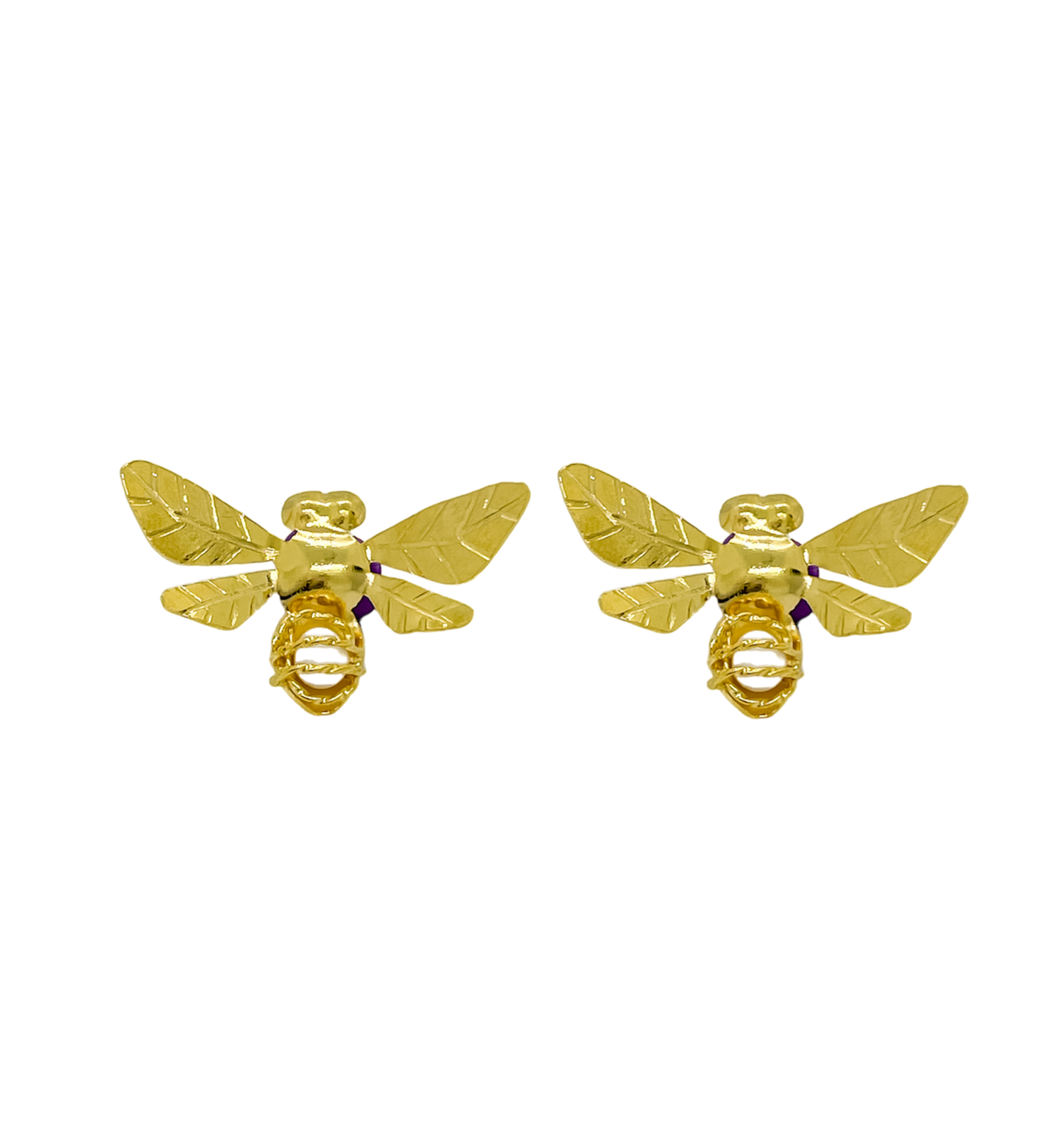 Bumblebee Stud Earrings