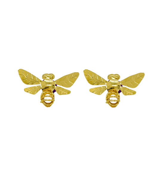 Bumblebee Stud Earrings