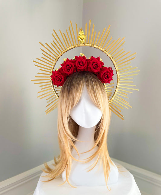 Little Sacred Heart Halo crown