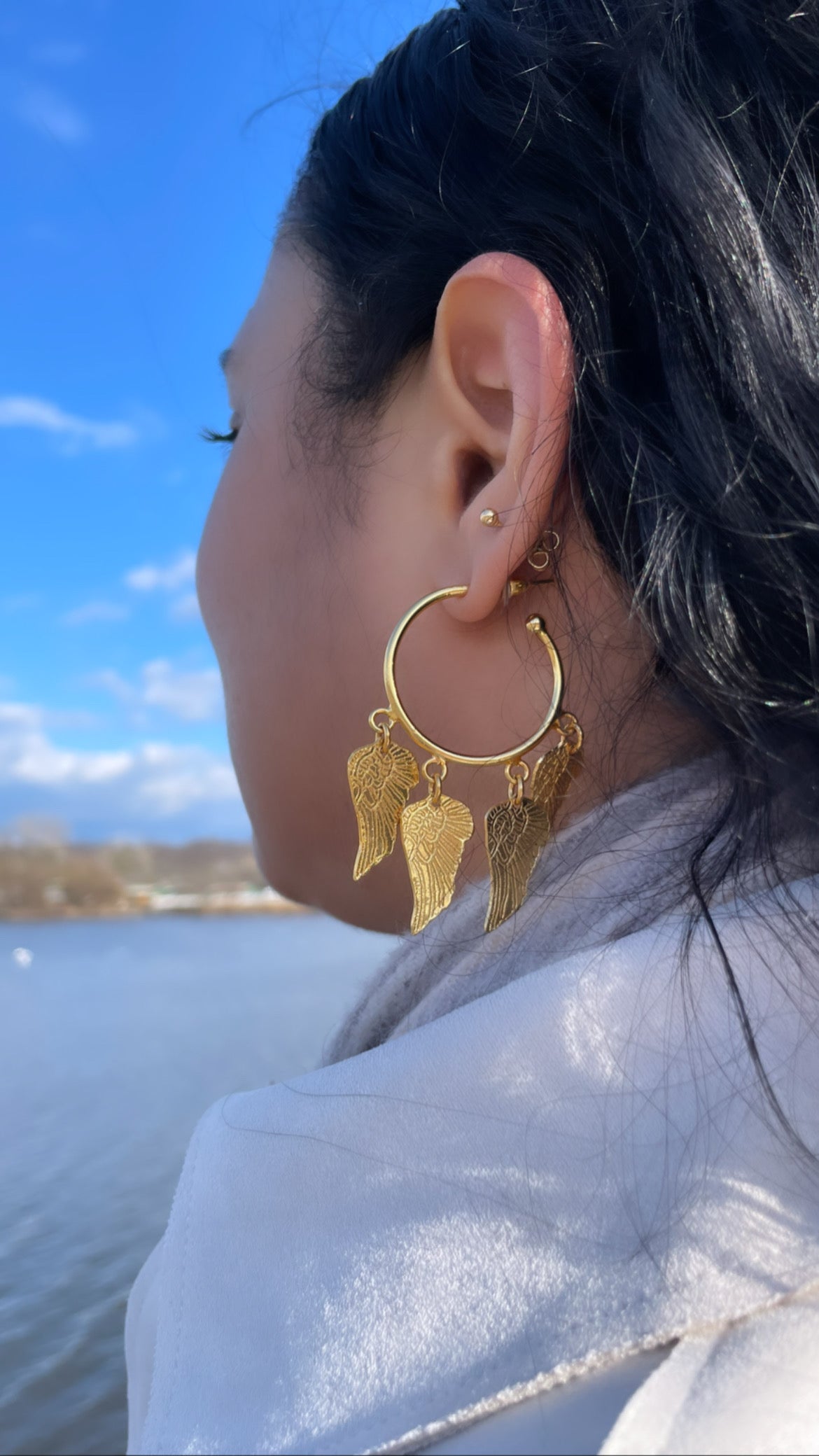 Celestial Hoops Earrings